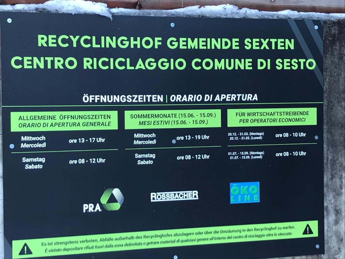 Exclusives Im Sonnenhof Moos Apartment Sexten