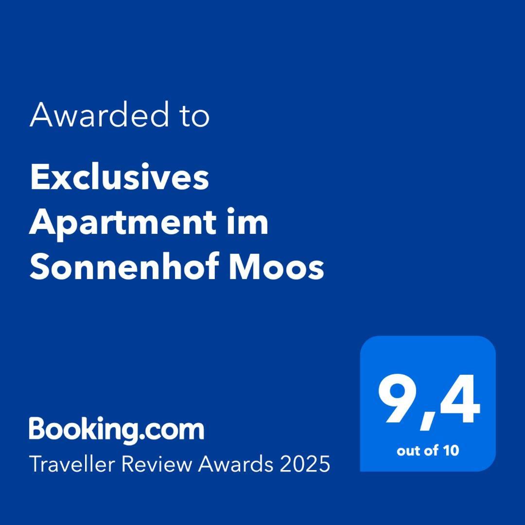 Exclusives Im Sonnenhof Moos Apartment